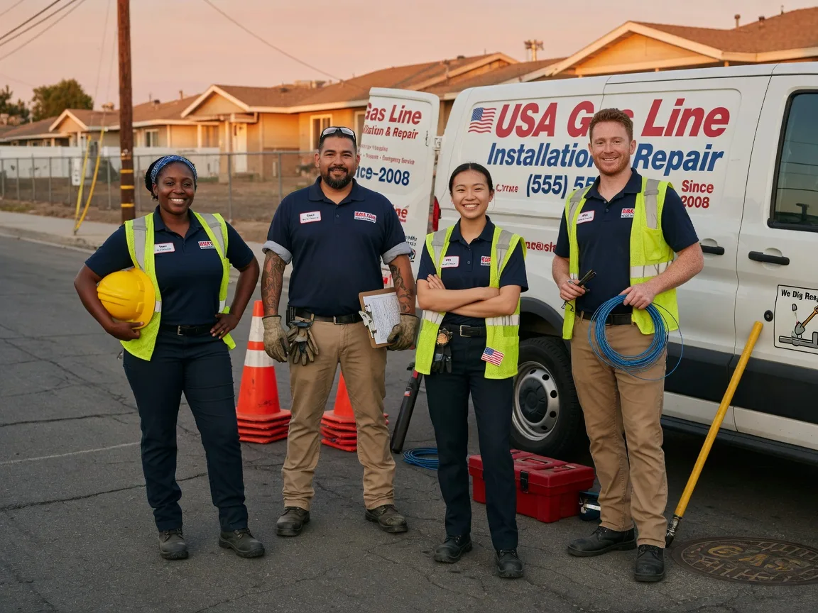 Gas Line Installation company in Tujunga, CA